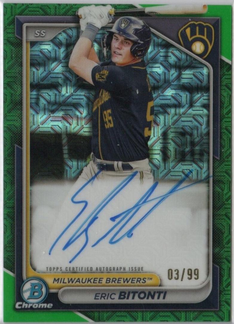 Eric Bitonti [Green Refractor] #BMA-EBI