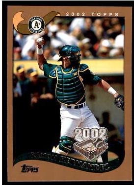 Ramon Hernandez #4 Baseball Cards 2002 Topps Opening Day