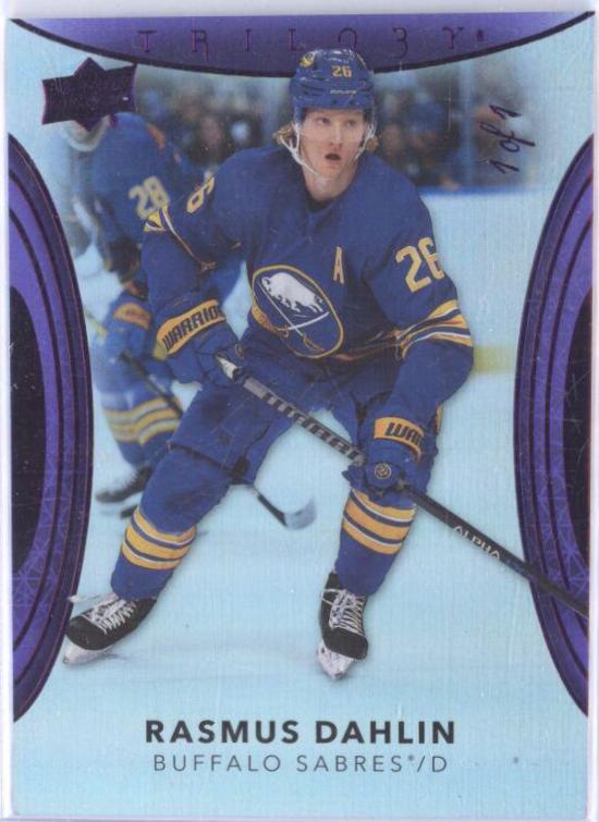 Rasmus Dahlin #6 Hockey Cards 2022 Upper Deck Trilogy