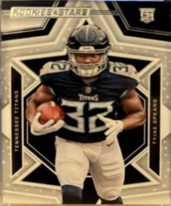 Tyjae Spears #189 Football Cards 2023 Panini Rookies & Stars
