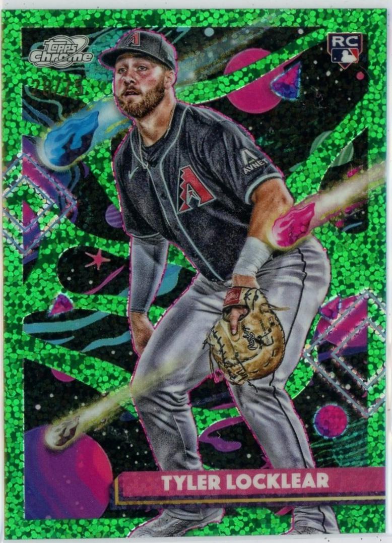 Tyler Locklear [Green Space Dust Refractor] #195