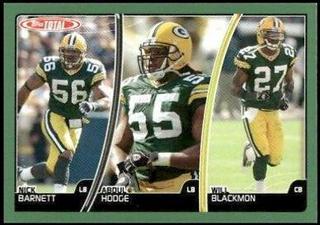 Nick Barnett, Will Blackmon, Abdul Hodge