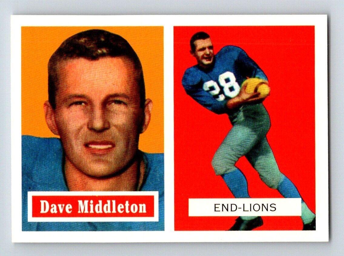 Dave Middleton #8 Football Cards 1994 Topps Archives 1957 Reprint