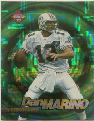 Dan Marino #1 Football Cards 1995 Collector's Edge Edgetech