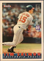 Tim Salmon #119 Baseball Cards 1995 Bazooka Prices