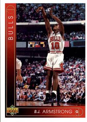 B.J. Armstrong #257 Basketball Cards 1993 Upper Deck