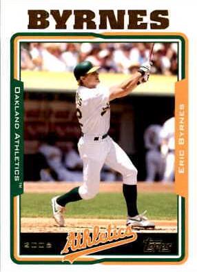Eric Byrnes #37 Baseball Cards 2005 Topps