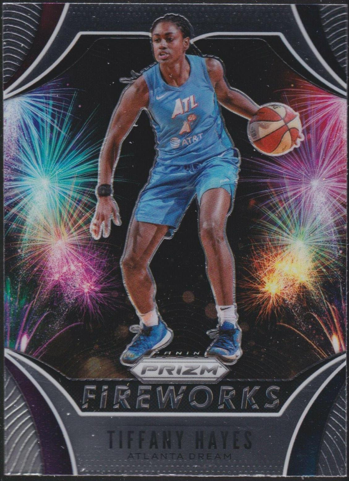 Tiffany Hayes #4 Basketball Cards 2020 Panini Prizm WNBA Fireworks