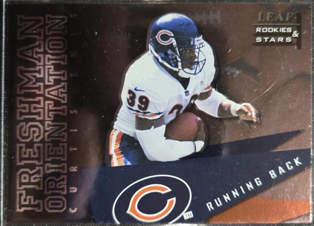 Curtis Enis #7 1998 Leaf Rookies & Stars Football Freshman Orientation