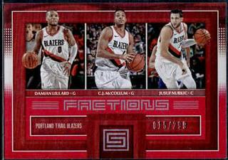 C.J. McCollum/Damian Lillard/Jusuf Nurkic