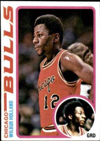 Wilbur Holland #4 Basketball Cards 1978 Topps