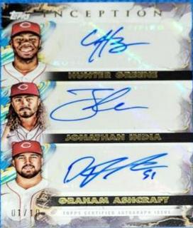 Graham Ashcraft, Jonathan India, Hunter Greene