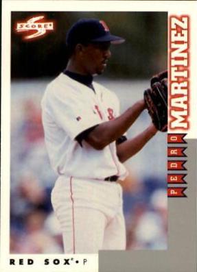 Pedro Martinez #45 Baseball Cards 1998 Score Rookie Traded