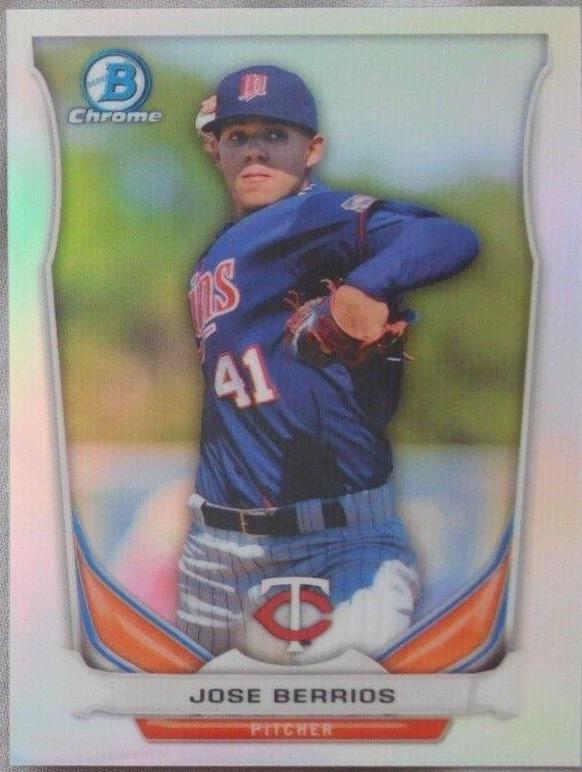 Jose Berrios #CTP-19 2014 Bowman Draft Picks Top Prospects Baseball
