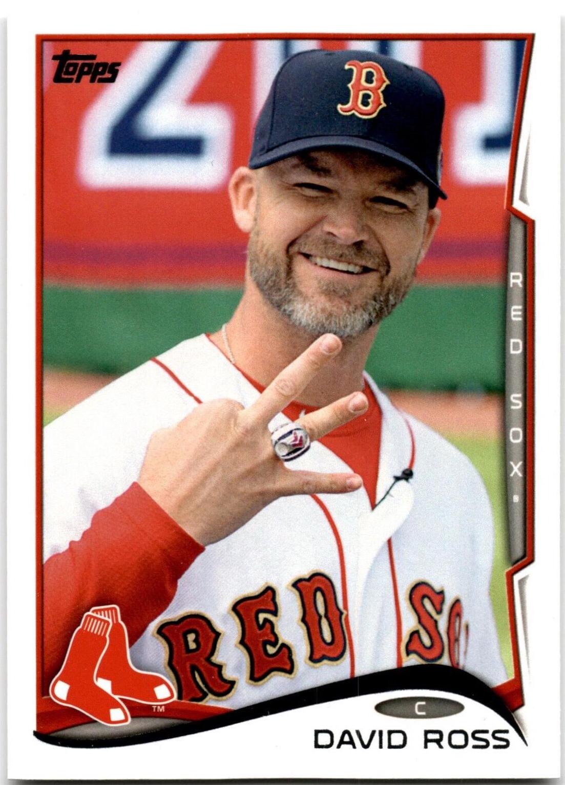 David Ross #US-60 Baseball Cards 2014 Topps Update