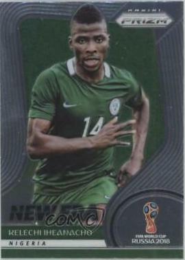 Kelechi Iheanacho #NE-21 Soccer Cards 2018 Panini Prizm World Cup New Era