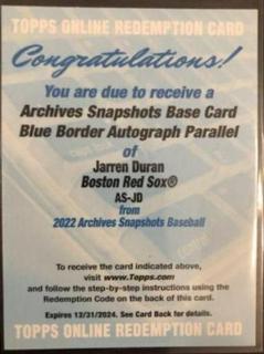 Jarren Duran