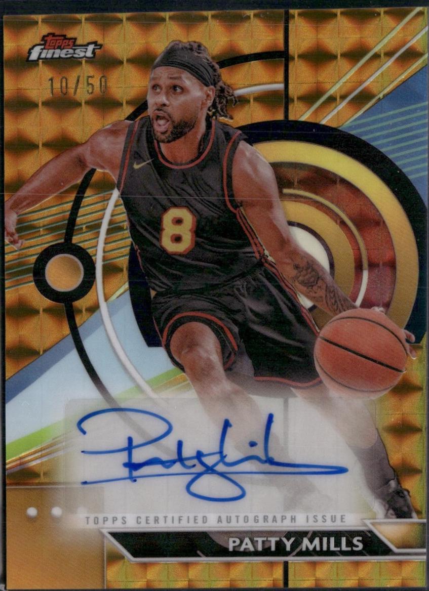 Patty Mills [Gold Geometric Refractor] #FA-PM