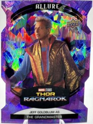 Jeff Goldblum as Grandmaster [Purple Die Cut] #119