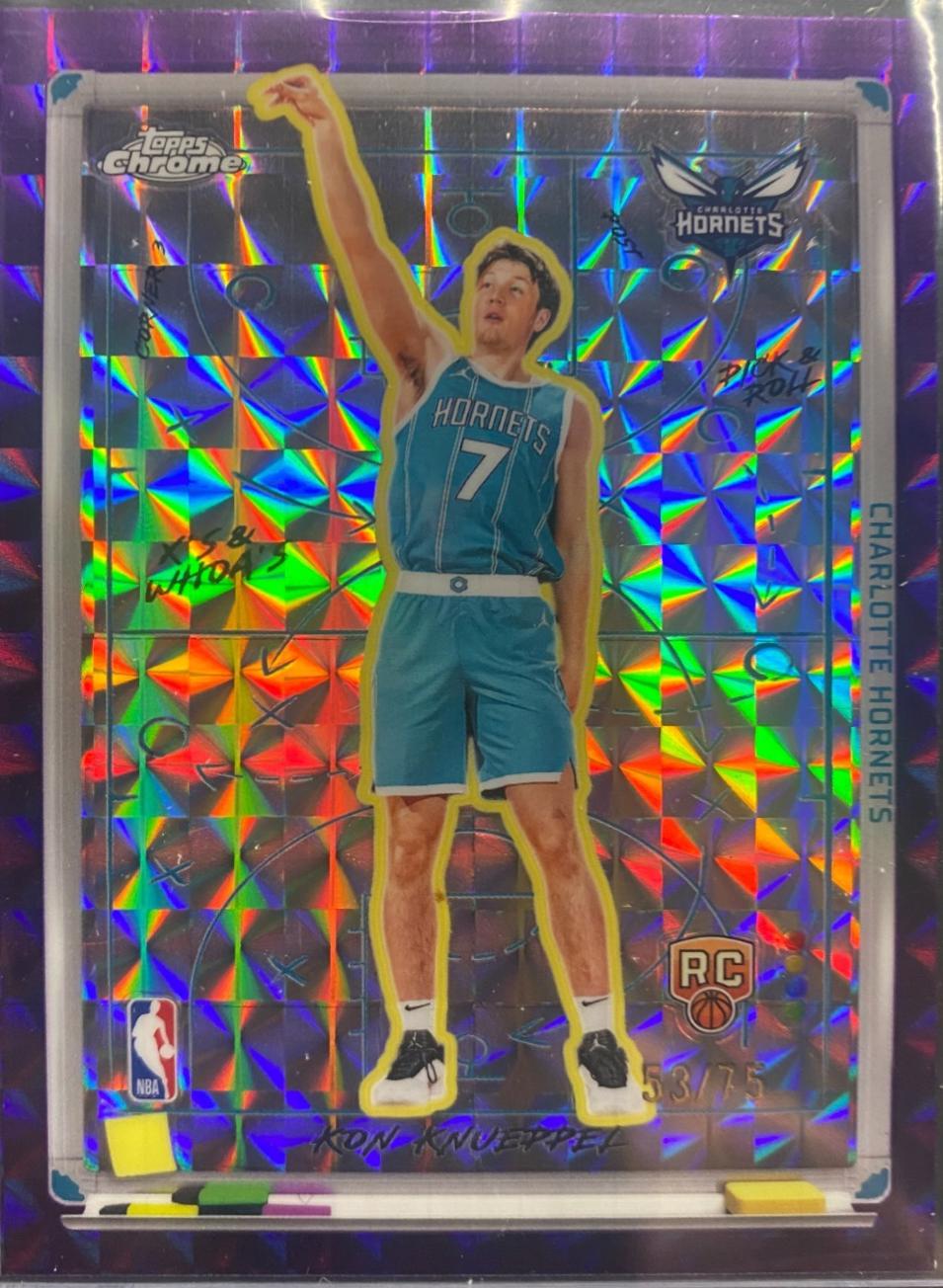 Kon Knueppel [Refractor Purple Geometric] #XW-10