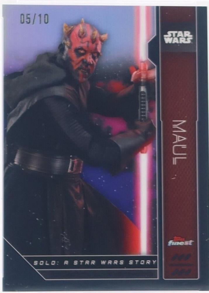 2023 Maul [Black Refractor] #FN-82
