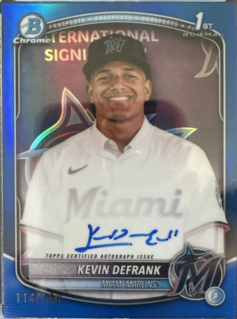Kevin Defrank [Blue Mojo] #CPA-KD