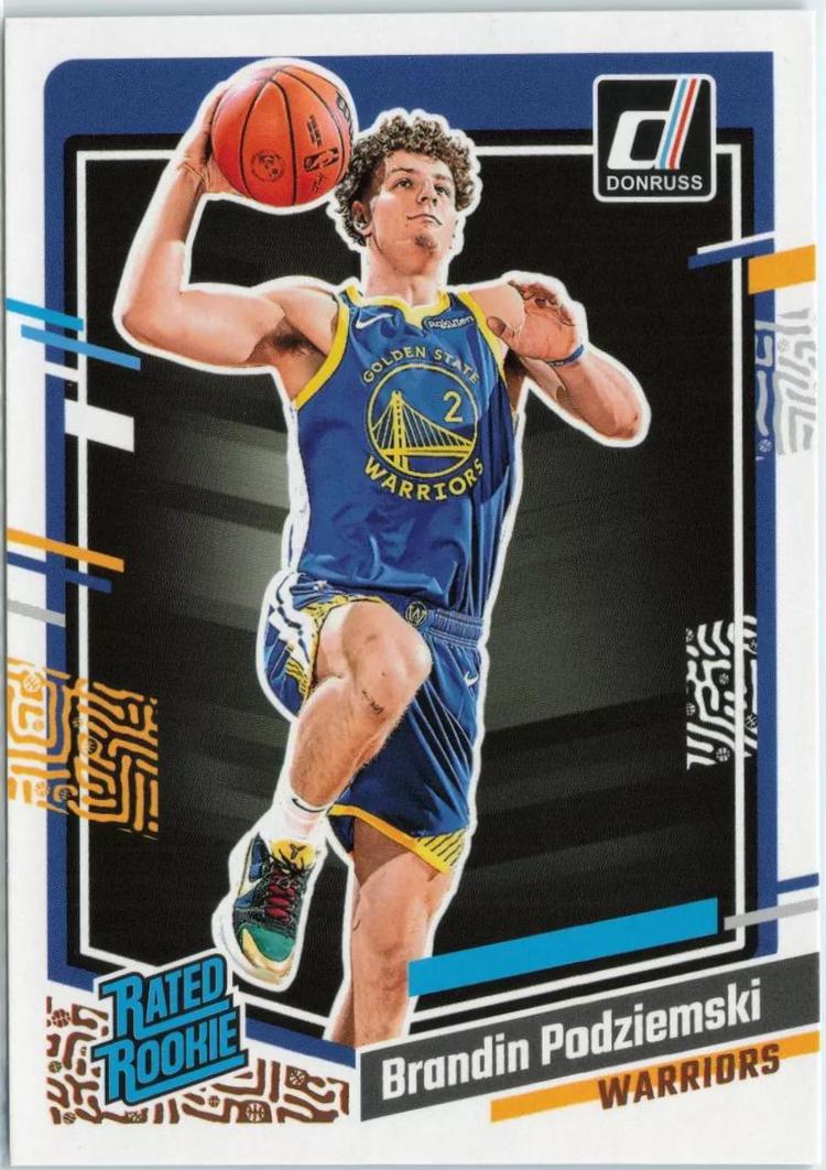 Brandin Podziemski #249 Basketball Cards 2023 Panini Donruss
