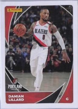 Damian Lillard #9 Basketball Cards 2020 Panini NBA Card Collection
