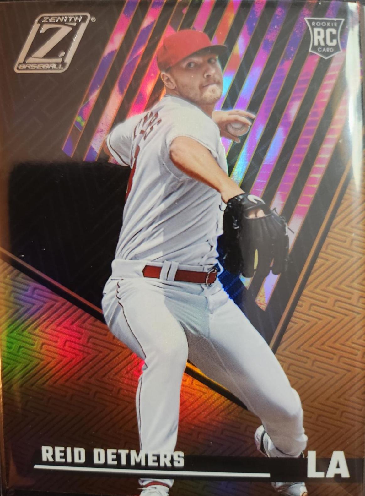 Reid Detmers #5 Baseball Cards 2022 Panini Chronicles Zenith