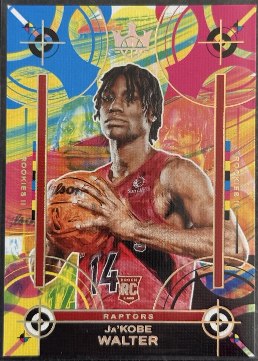 Ja'Kobe Walter #144 Basketball Cards 2024 Panini Court Kings
