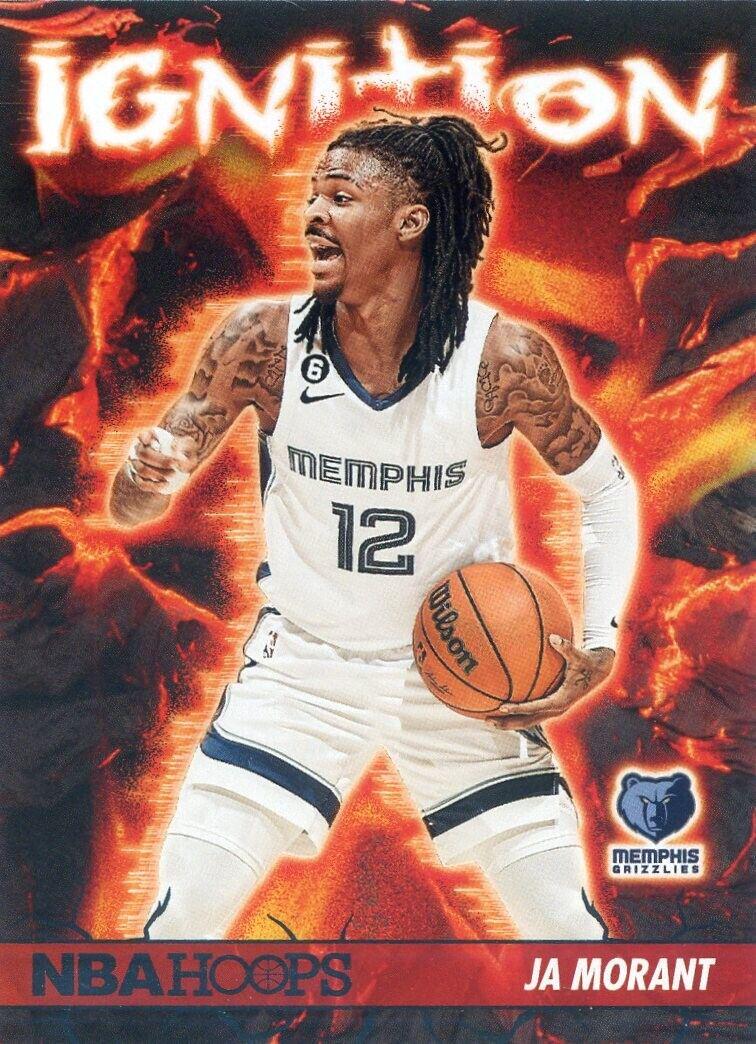 Ja Morant #3 Basketball Cards 2023 Panini Hoops Ignition