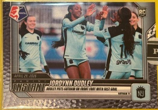 Jordynn Dudley #44 2026 Panini Instant Nwsl Soccer