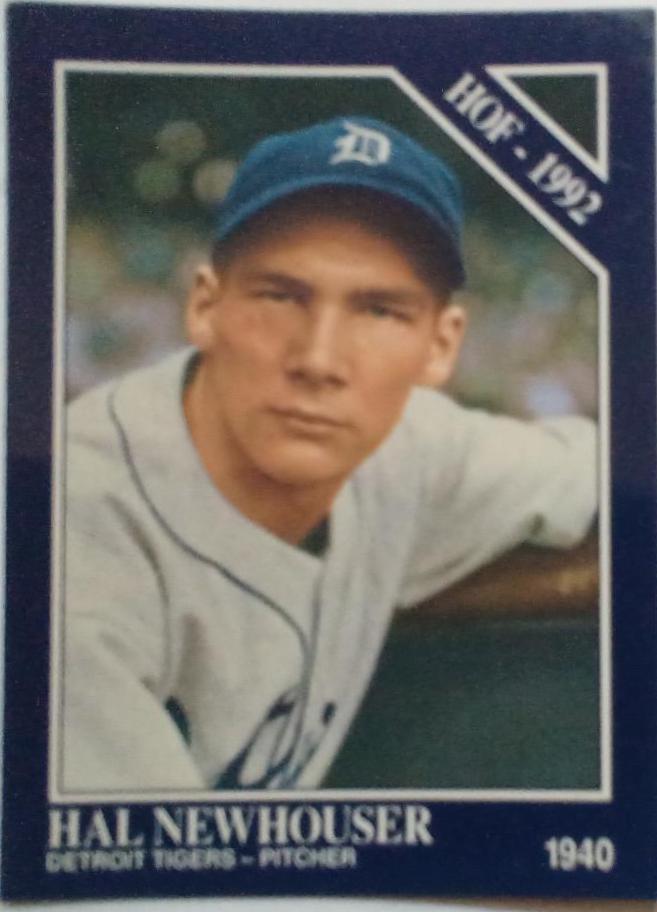 Hal newhouser #24 Baseball Cards 1994 The Sportin News Conlon Collection