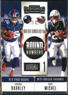 Saquon Barkley / Sony Michel