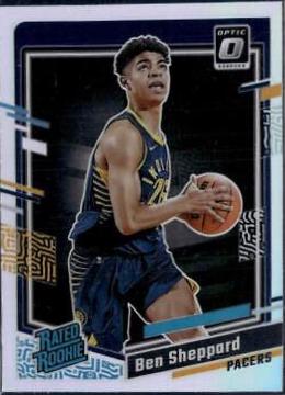 Ben Sheppard #221 Basketball Cards 2023 Panini Donruss Optic