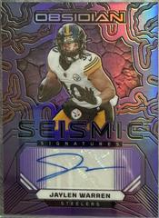 Jaylen Warren [Purple] #SS-JYN Prices | 2024 Panini Obsidian
