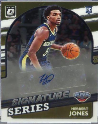 Herbert Jones #SS-HJN Basketball Cards 2021 Panini Donruss Optic Signature Series