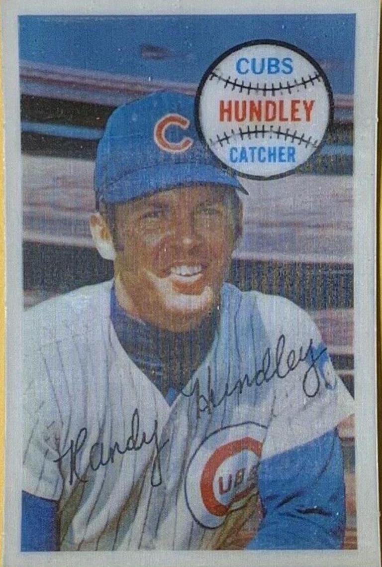 Cecil Hundley #31 Baseball Cards 1970 Kellogg's