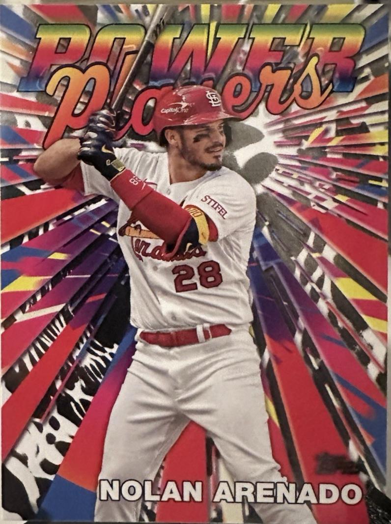 Nolan Arenado #PP-19 Baseball Cards 2025 Topps Celebration Mega Box Power Players