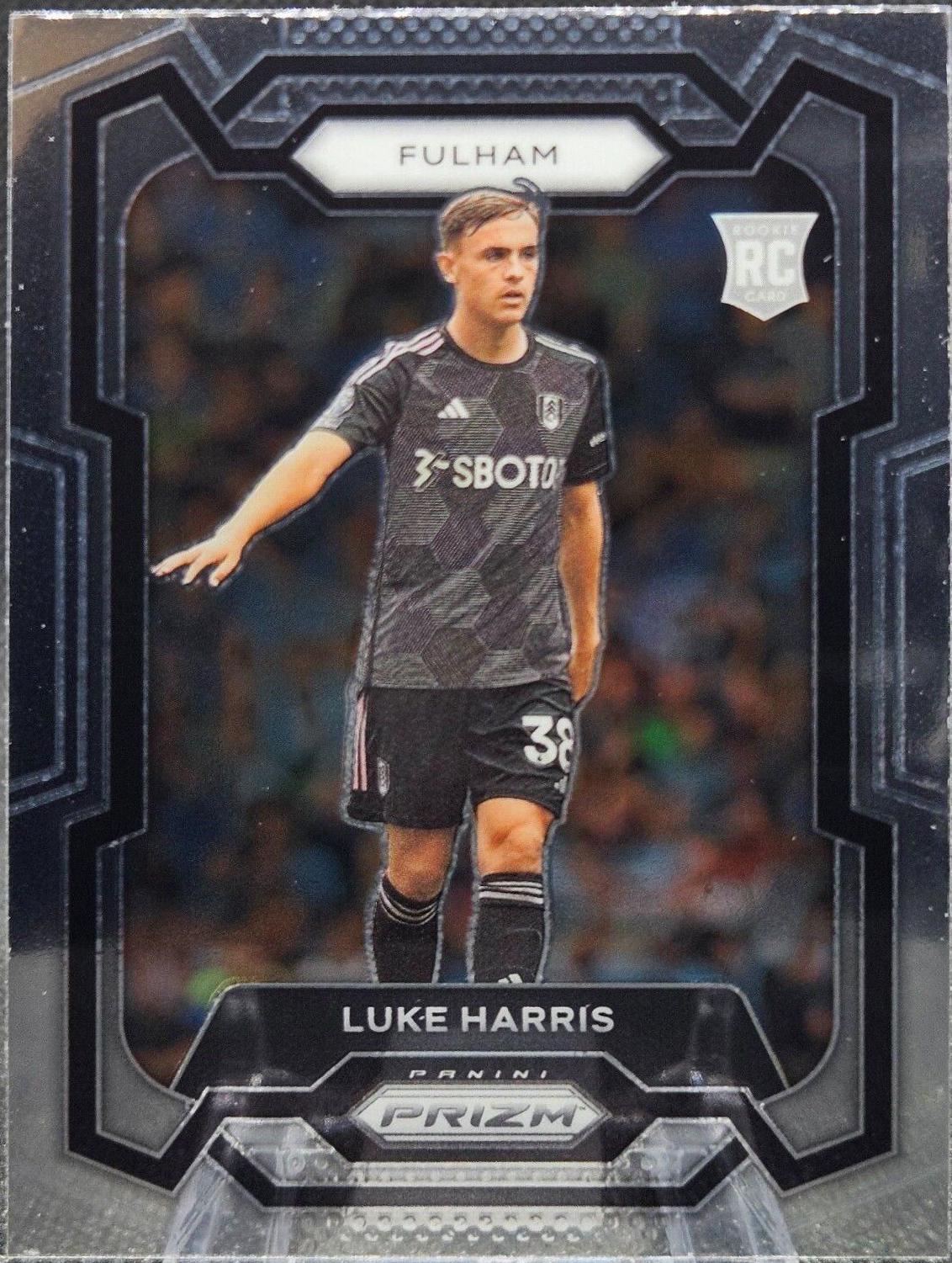 Luke Harris #165 Soccer Cards 2023 Panini Prizm Premier League