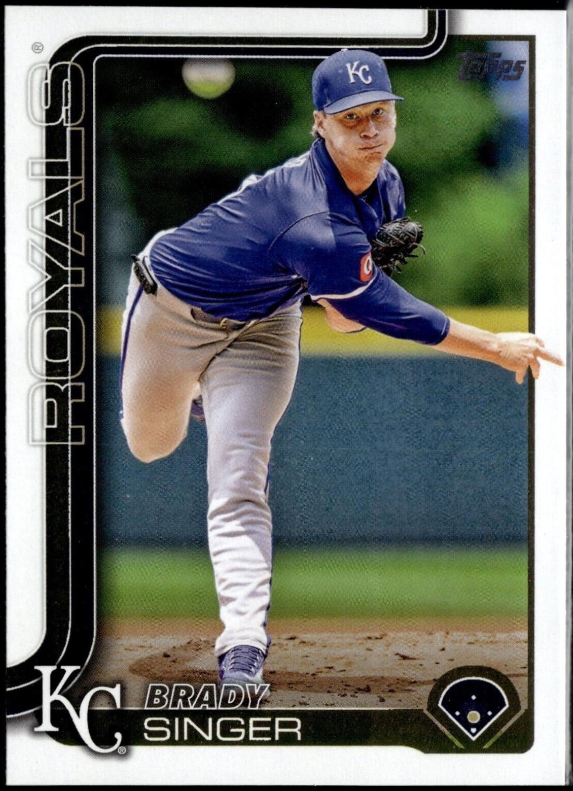 Brady Singer #43 Baseball Cards 2025 Topps