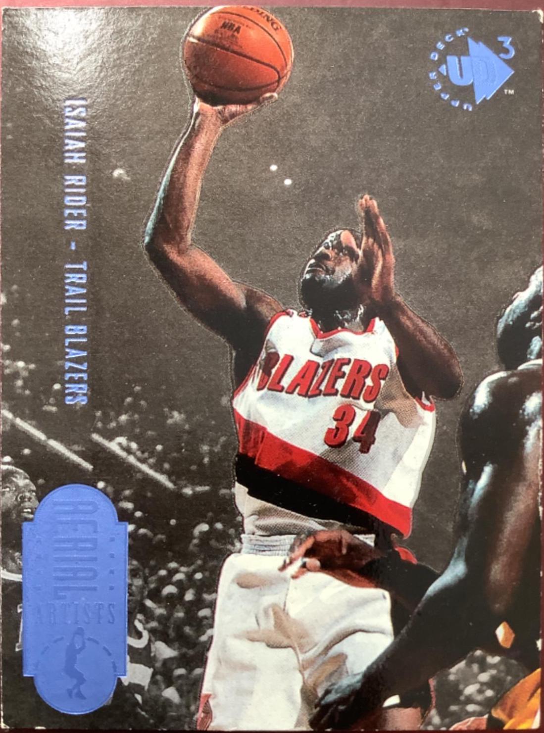 Isaiah Rider #53 Basketball Cards 1997 UD3