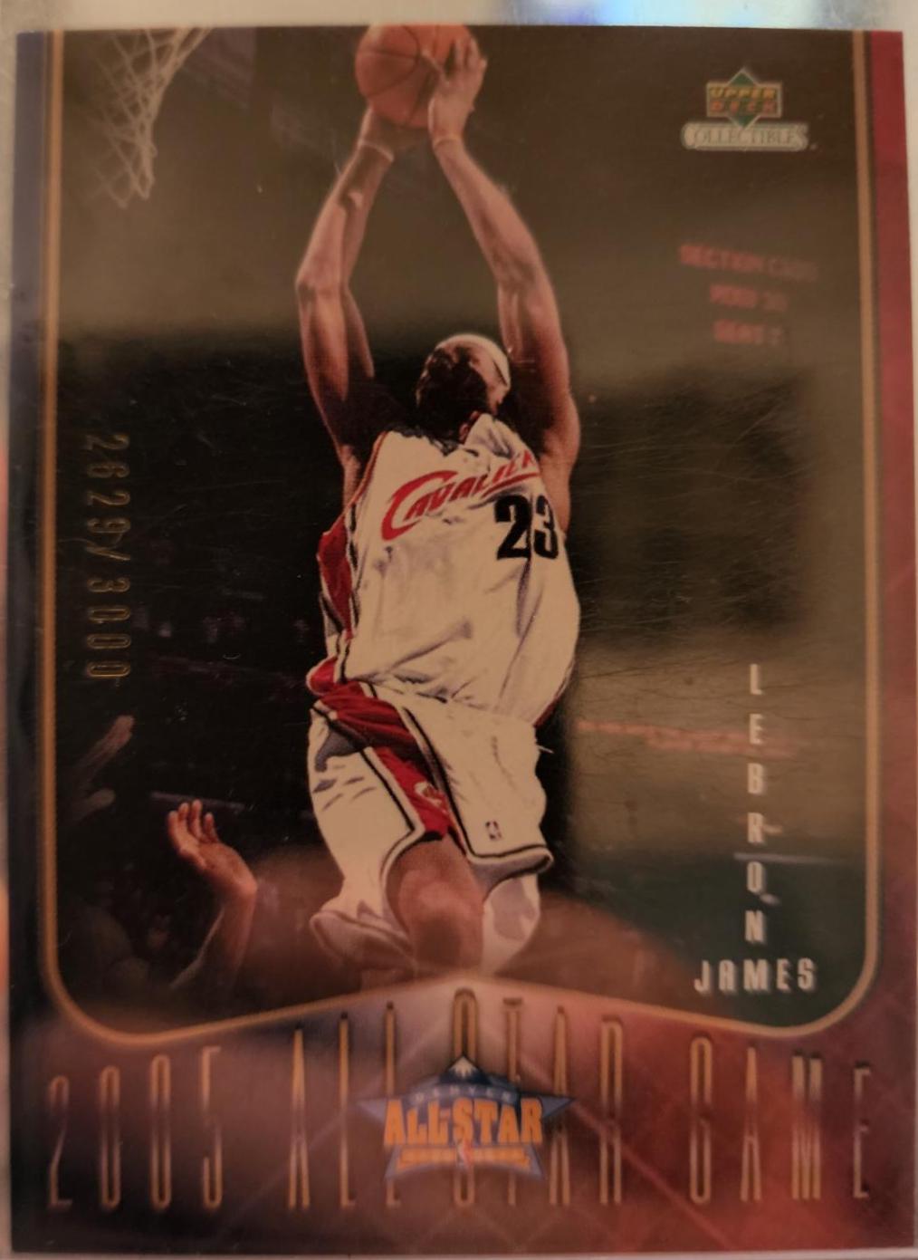 Lebron James #LJAS-2 Basketball Cards 2005 Upper Deck All-Star Game