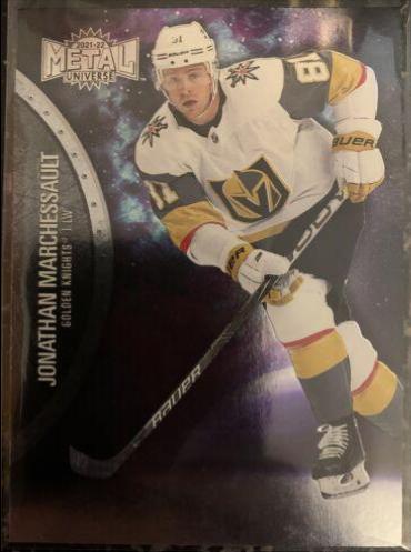 Jonathan Marchessault #2 Hockey Cards 2021 Skybox Metal Universe