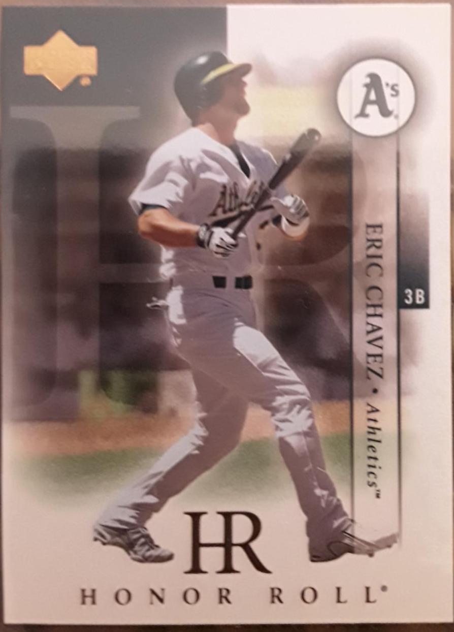 Eric Chavez #80 Baseball Cards 2003 Upper Deck Honor Roll