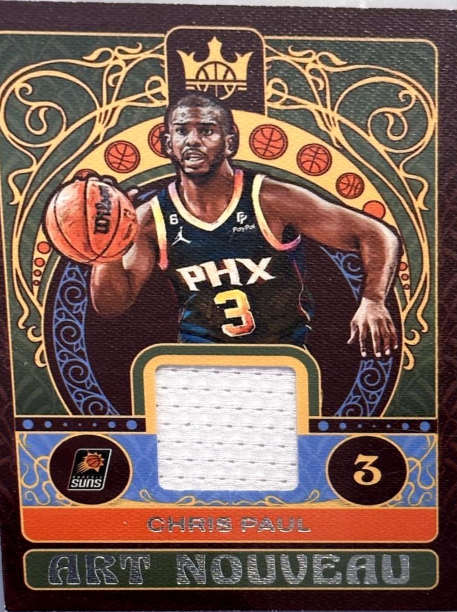 Chris Paul #AN-CPP Basketball Cards 2022 Panini Court Kings Art Nouveau