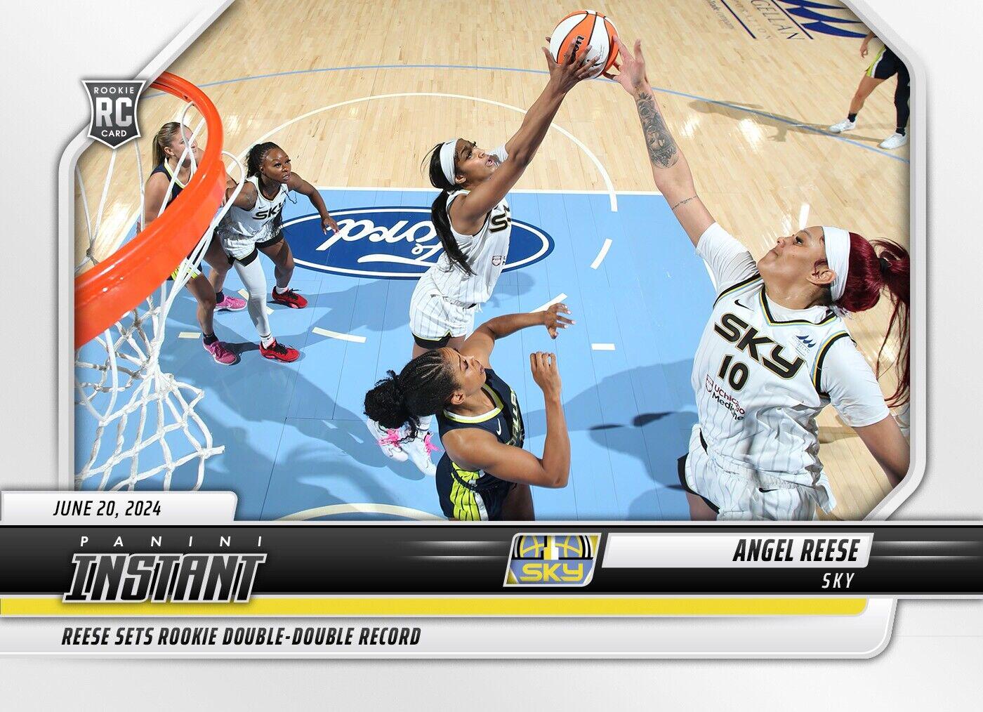 Angel Reese #80 2024 Panini Instant WNBA