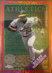 Rickey Henderson [Red] #T88C-8 Prices | 2023 Topps Silver Pack