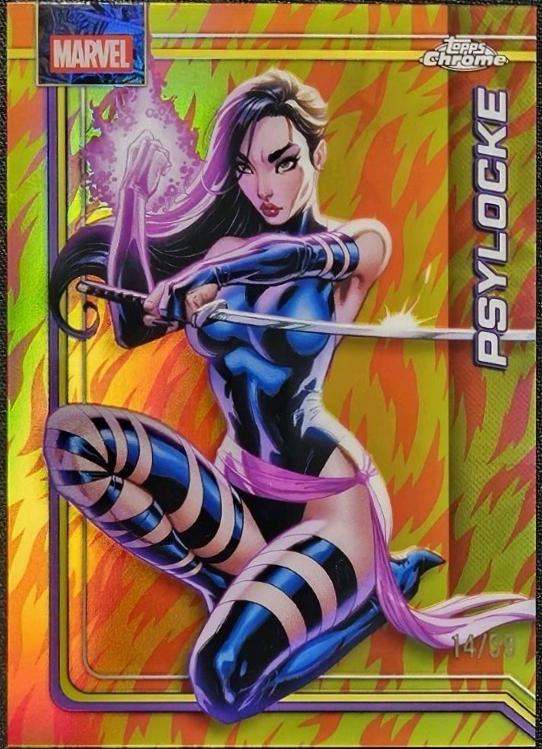 Psylocke [Human Torch Refractor] #92 Prices | Marvel 2026 Topps