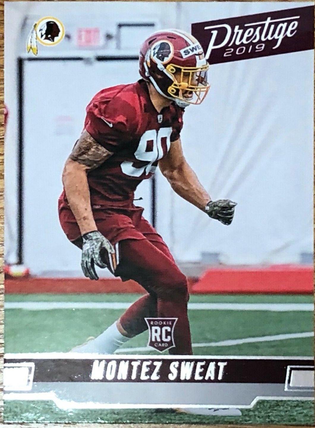 Montez Sweat #259 Football Cards 2019 Panini Prestige